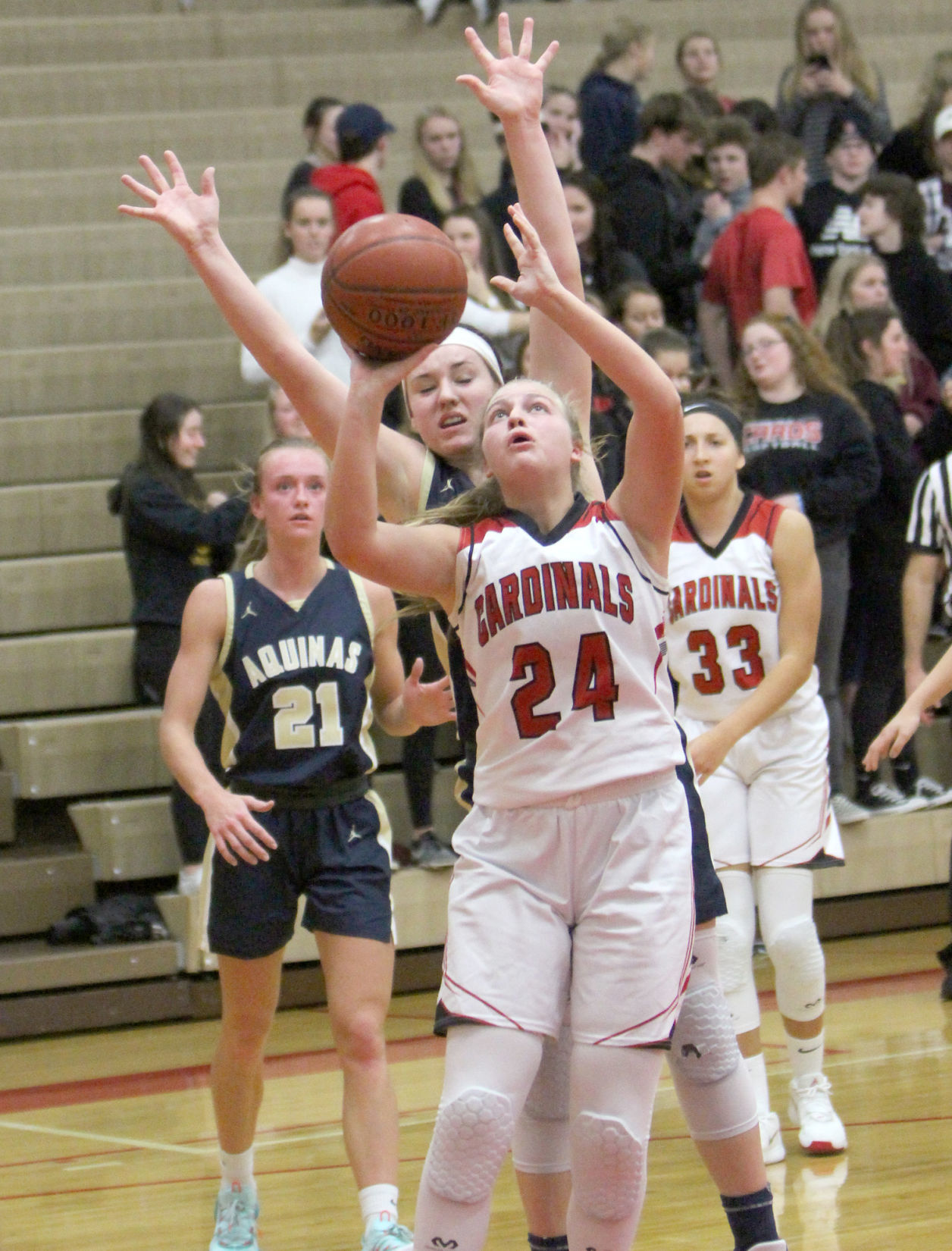 La Crosse Aquinas at Chi-Hi girls basketball 11-22-19
